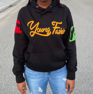 YOUNG FASHION "BLACK HISTORY MONTH" UNISEX HOODIE