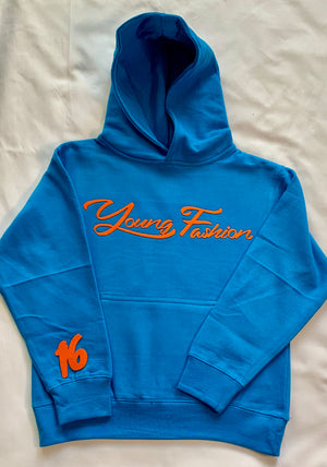 YOUNG FASHION "COOL BLUE" 16 COLLECTION HOODIE