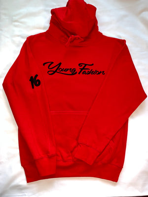 YOUNG FASHION "CHICAGO RED" 16 COLLECTION HOODIE