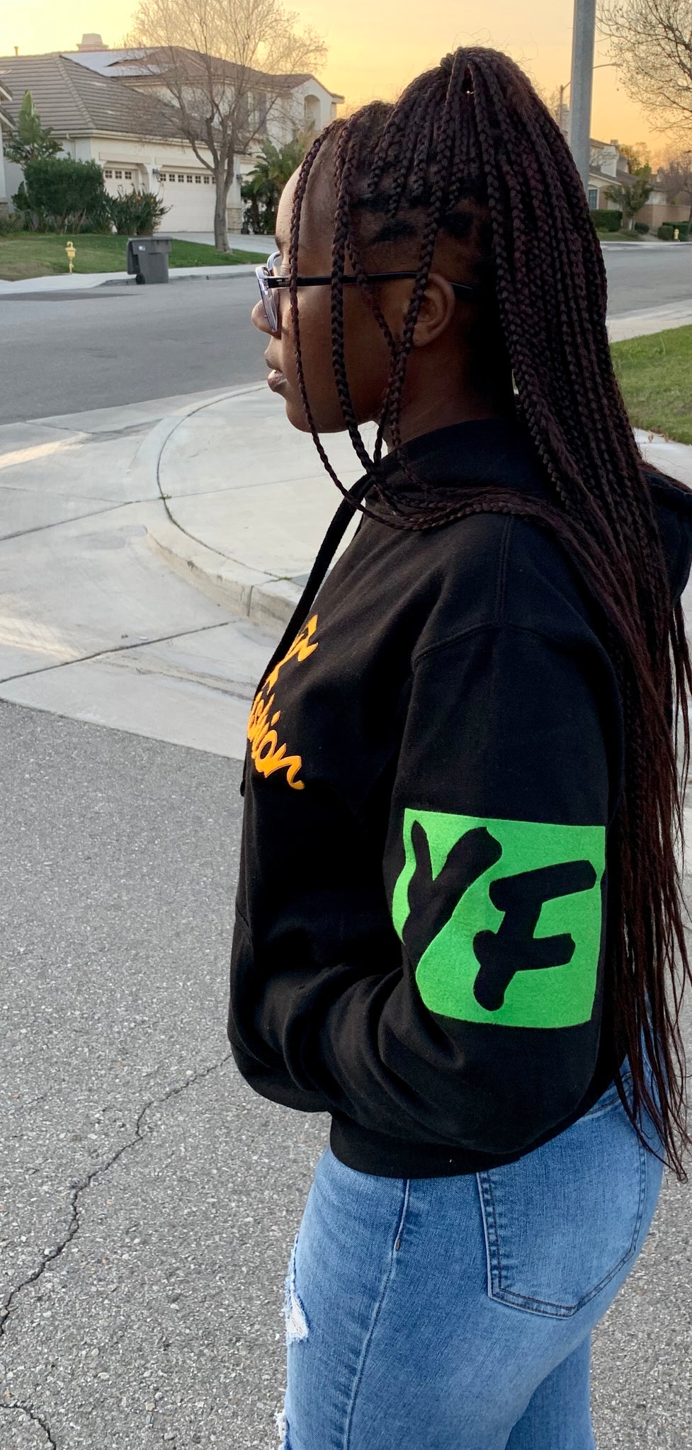 YOUNG FASHION "BLACK HISTORY MONTH" UNISEX HOODIE