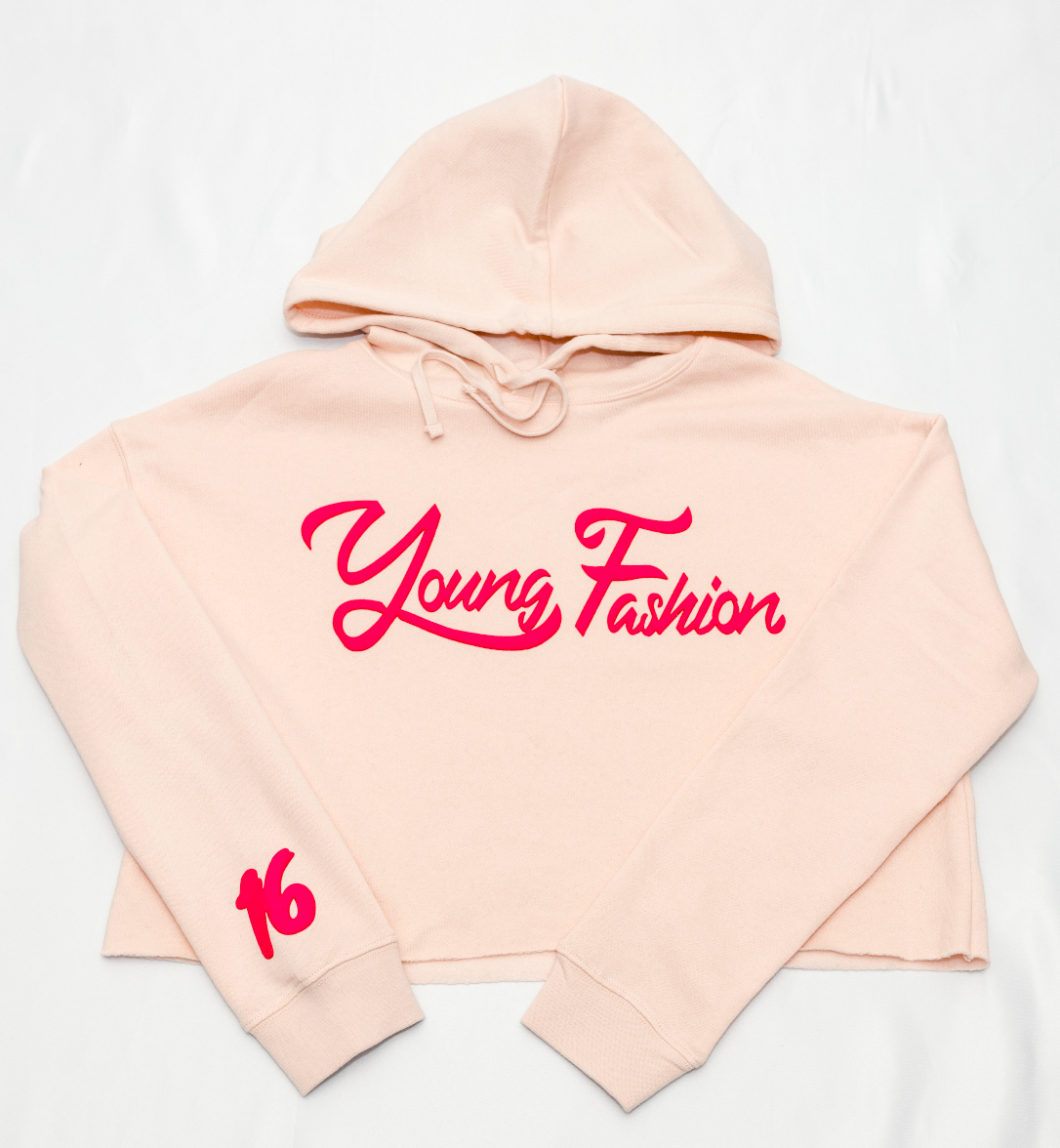Young Fashion 16 Spring Crop Top Hoodies